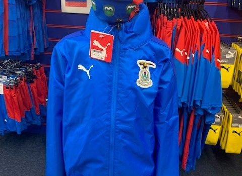 Puma Rain Jacket Blue – Junior