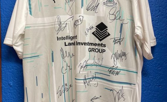 2022/23 White 3rd Shirt – Signed by 2022/23 Squad