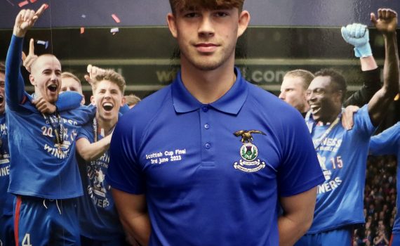 2023 Cup Final Blue Polo